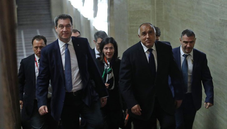 В тежки времена България се доказва като много стабилен европейски партньор”, заяви премиерът на Бавария