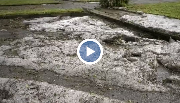 От агенцията за борба с градушките в областта твърдят, че не са могли да въздействат върху него по-рано