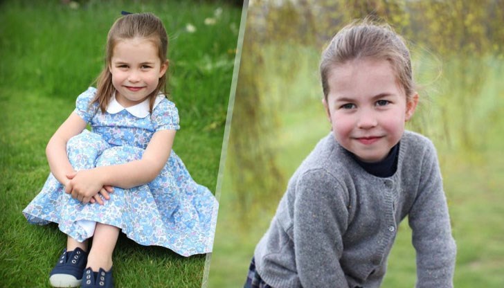 Британската принцеса днес става на 4 годинки