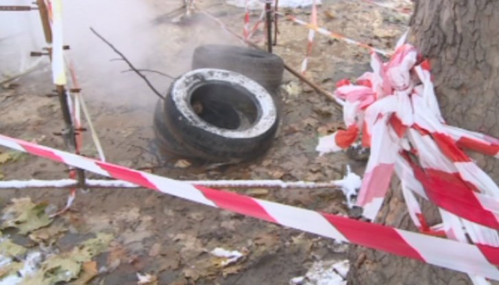 Жената пропадна в техен изкоп с вряла вода