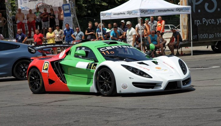 Той остави зад себе си своя съотборник Кольо Карастоянов с Хонда Сивик