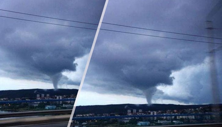 Варненец "улови" в кадър рядкото явление Варненец "улови" в кадър рядкото явление