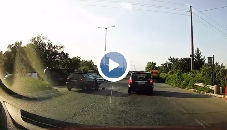 Инцидентът е станал на входа на Русе, откъм Варна