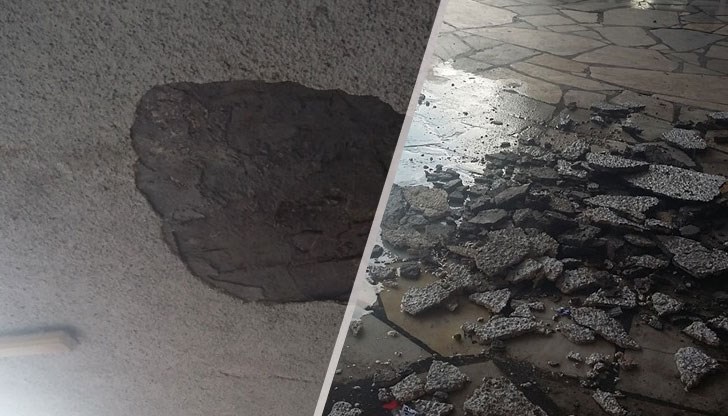 Докато никнаха съмнителни апартаменти, тераси и къщи за гости, таванът на тази оживена спирка в Русе се е пропуквал, за да рухне съвсем