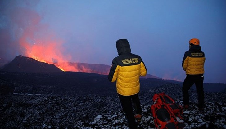 Последното изригване на Етна, който е най-високият активен вулкан в Европа, беше през декември