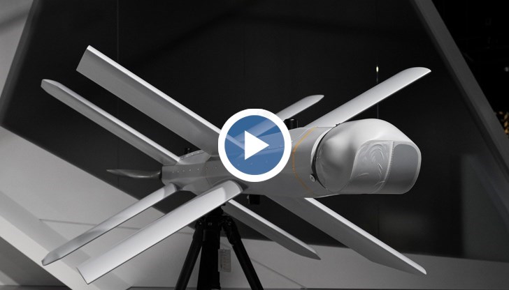 Руският концерн "Калашников" (част от държавната корпорация "Ростех") демонстрира собствен дрон-камикадзе