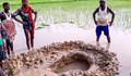 Огромен метеорит падна в Индия