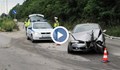Млад шофьор изкърти стълб на булевард “България“