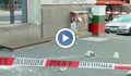 Големи парчета от тераса паднаха на тротоар в центъра на София