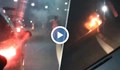 Автомобил с газова уредба се запали в тунел "Витиня"