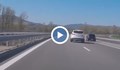 МВР показа клип с неправилни маневри на шофьори в Кресненското дефиле