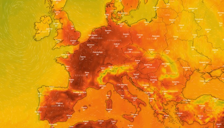 След големите жеги в САЩ през уикенда, сега е ред на Европа да засили климатиците и вентилаторите тази седмица