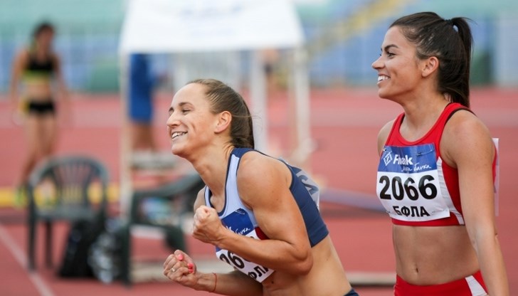 Инна Ефтимова (Дунав - Русе) спечели седмата си национална титла на 100 метра при жените