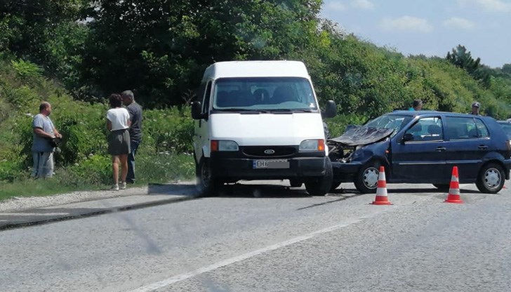 Инцидентът се е случил днес около 13:00 часа