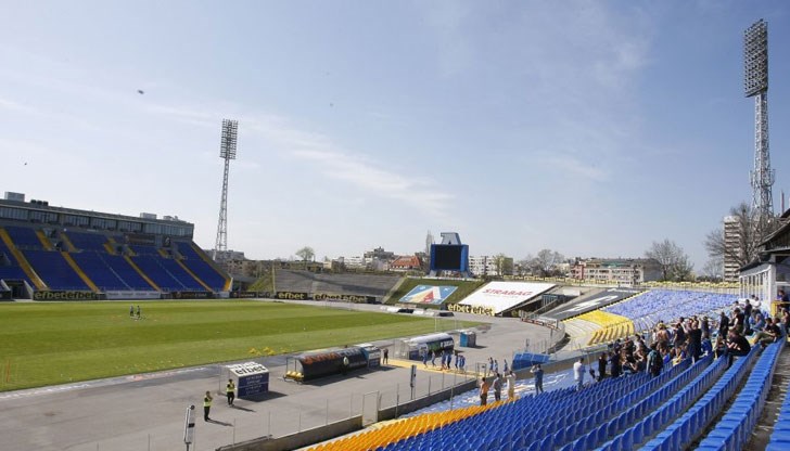 Заради проблема от клуба се отказаха да поставят видеостена пред стадион "Георги Аспарухов" за реванша с "Ружомберок"