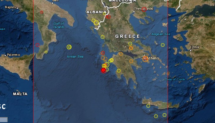 Трусът е бил последван от афтършок с магнитуд от 3,1 по Рихтер Трусът е бил последван от афтършок с магнитуд от 3,1 по Рихтер