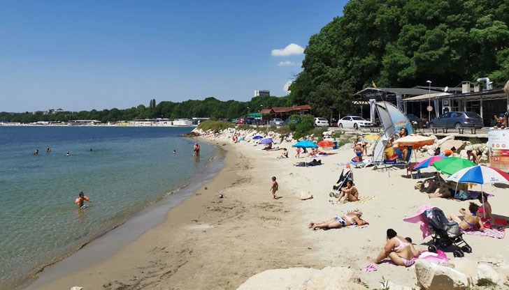 Температурата на морската вода е 26 градуса
