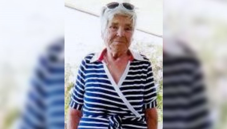 81-годишната жена е напуснала дома си на 28 юли и оттогава е в неизвестност