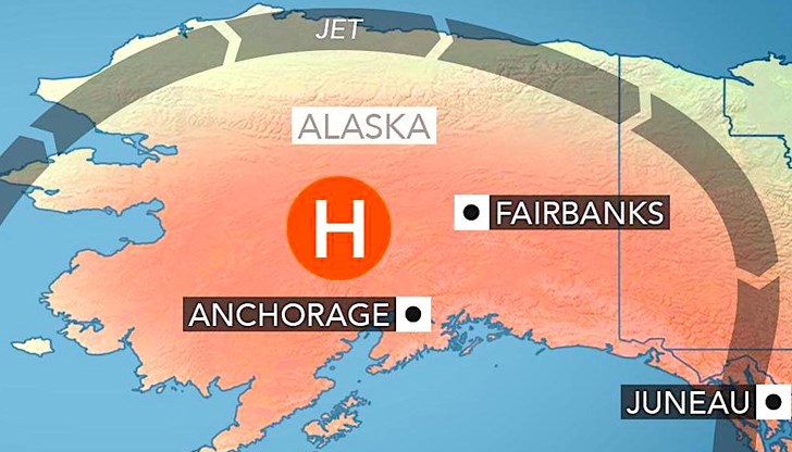 Досега най-високата температура, измервана в този район, е 24 градуса Досега най-високата температура, измервана в този район, е 24 градуса