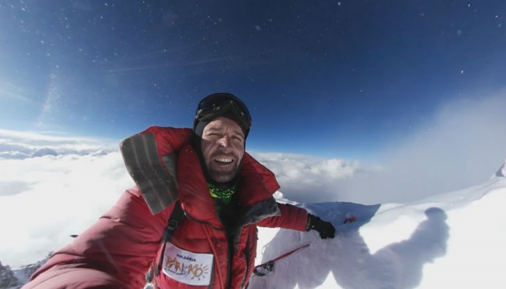 Алпинистът се изкачи на връх Гашербрум 1 в ранните часове на 12 юли