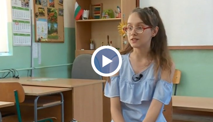 Тя е единственото дете с пълни шестици и на двете малки матури