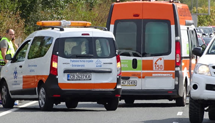 ТИР и лек автомобил с турски регистрационни номера са се ударили /Снимката е илюстративна/