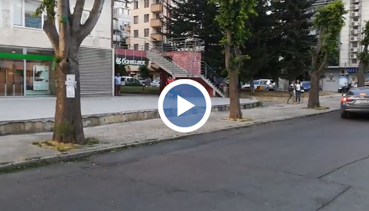 Неприятният инцидент е станал вчера в квартал "Братя Миладинови"