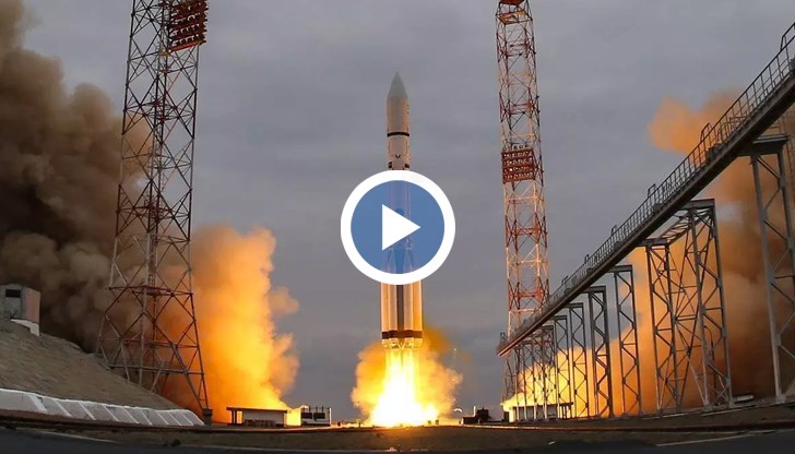 Днес следобед от космодрума Байконур бе изстреляна ракетата носител Протон-М