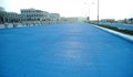В Катар боядисват асфалта в светлосиньо