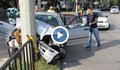 4 патрулки се събраха заради катастрофата на булевард "Съединение"