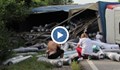 Пиян тираджия се преобърна с камион на пътя Русе - Бяла
