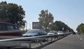 Верижна катастрофа затруднява движението на пътя за Созопол