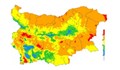 Екстремален индекс за пожароопасност в 11 области на страната