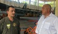 Бойко Борисов "кацна" в авиобаза "Безмер"