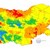 Екстремален индекс за пожароопасност в област Русе