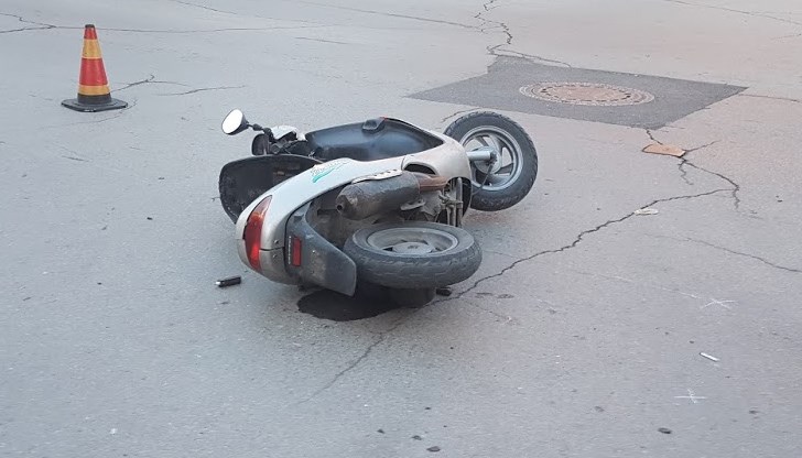 При направените справки полицаите са изяснили, че мотопедът не е регистриран в България