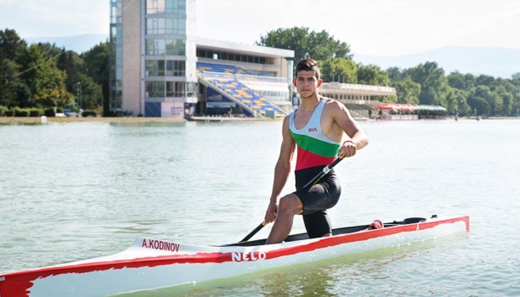 Голямата надежда на българския кану-каяк Ангел Кодинов извоюва сребърен медал но световното първенство в Сегед (Унгария)