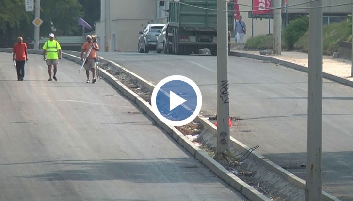 От сряда реконструкцията ще продължи в друг участък от булеварда