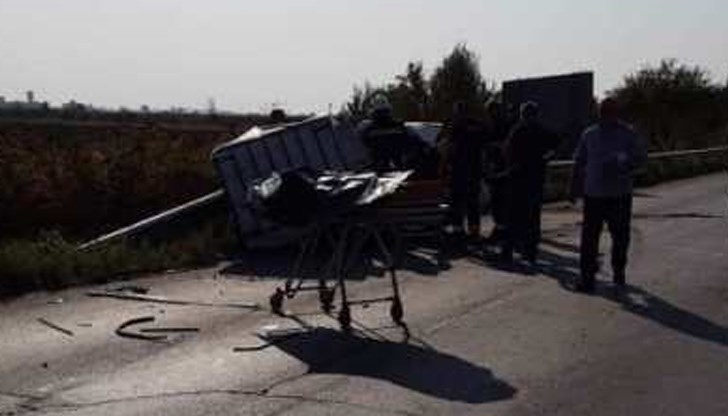 Инцидентът е станал към 8:30 часа на пътя от Видин към Брегово Инцидентът е станал към 8:30 часа на пътя от Видин към Брегово