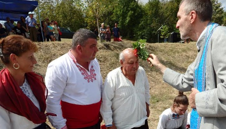 Ритуалът се извърши в местността "Кръста"