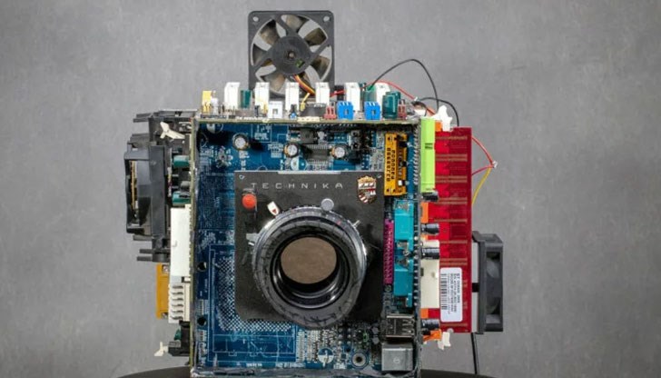 Визията на устройството е доста необичайна, но въпреки това работи