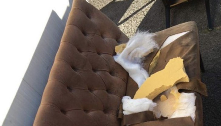 Порели мебели и отправяли заплахи към шефа на обекта