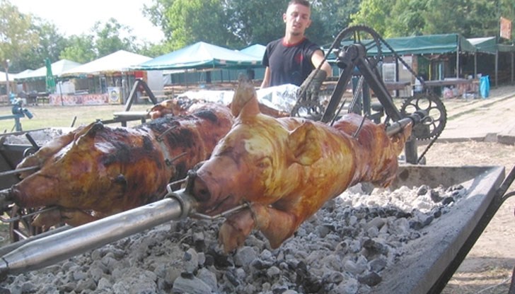На видинския панаир въртят свински чевермета, докато хората по селата умъртвяват насила прасетата си