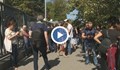 Протест пред сградата на Българското национално радио
