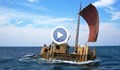 Завърна се българинът, плавал с тръстиков кораб