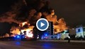 Голям пожар избухна в химически завод във Франция