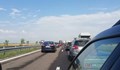 Трите ленти на магистрала "Тракия" към Бургас са блокирани