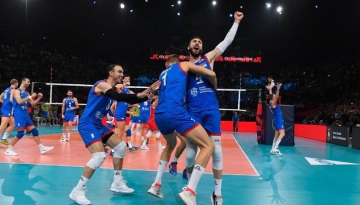 Мъжкият национален отбор на Сърбия стъпи на европейския волейболен връх за трети път!