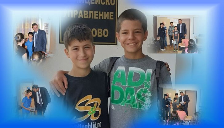 Двамата ученици намериха и върнаха портмоне с 350 лева и ваучери за 100 лева Двамата ученици намериха и върнаха портмоне с 350 лева и ваучери за 100 лева