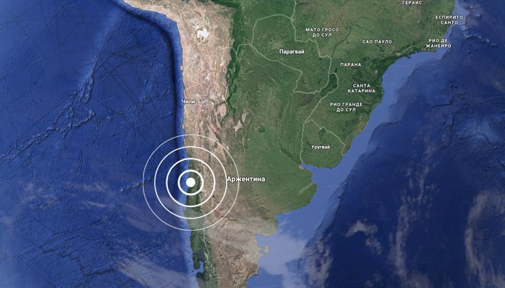 Силният трус е станал на дълбочина от около 10 километра Силният трус е станал на дълбочина от около 10 километра